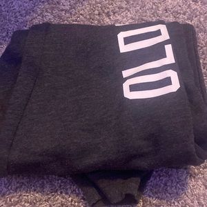 Old navy black/grayish sweatpants/joggers. Size M